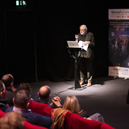 StoryFutures presents ‘The Evolution of Immersive Storytelling’ Masterclass, with Lord David Puttnam