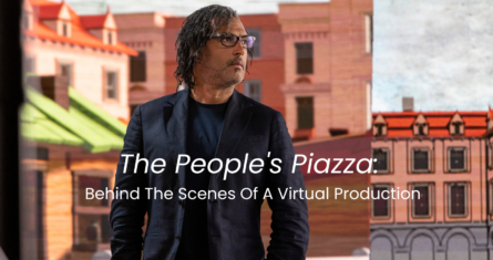 StoryFutures Academy Presents 'The People's Piazza: Behind The Scenes Of A Virtual Production'